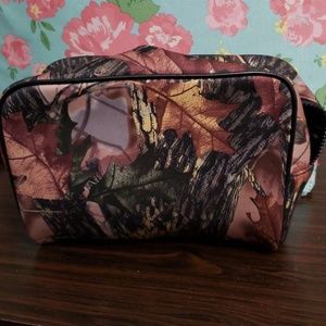 Camo makeup bag